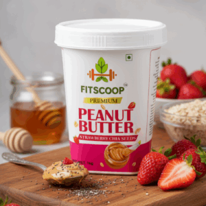 Peanut Butter (Strawberry Chia Seeds) 1Kg